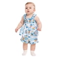 thumbnail image 3 of Winnie the Pooh Baby Girls' Smocked Cotton Tank Top, Shorts and Headband Set, 3-Piece, Sizes 0/3M-24M, 3 of 8