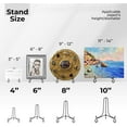 thumbnail image 7 of Olurrsia 2 Pack Plate Stands for Display - 10 Inch Plate Holder Display Stand + Metal Easel Stand for Picture Frame, Decorative Plates, Book, Photo, Collectibles (4 Pack), 7 of 7