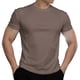 thumbnail image 5 of Ceisia Men's Slim Fit Crew Neck Short Sleeve T-Shirt High Stretch German Velvet Athletic Top Coffee XL Gifts, 5 of 5