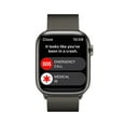 thumbnail image 5 of Apple Watch Series 8 GPS + Cellular 45mm Graphite Stainless Steel Case with Graphite Milanese Loop. Fitness Tracker, Blood Oxygen & ECG Apps, Always-On Retina Display, 5 of 9