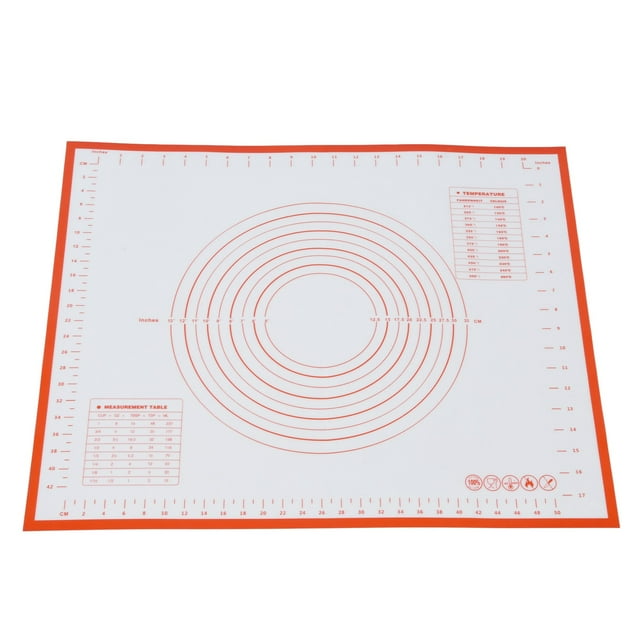 Dough Rolling Pastry Mat,Silicone Pastry Mat Silicone Pastry Mat Kitchen Supplies Time-Tested Durability