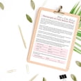 thumbnail image 6 of Photography and Video Release Form  50 Pack  8.5 x 11" A1 Forms  Photography Supplies  Cosmetologist Supplies  Minimalist White & Pink Design, 6 of 6