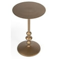 thumbnail image 1 of Butler Zora Bronze Iron Pedestal End Table, 1 of 7
