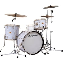 Slingerland Radio King 3-Piece Shell Pack With 20" Bass Drum White Marine Pearl