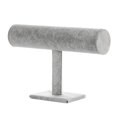 thumbnail image 1 of Porte-bracelet d'Un Niveau Rack Simple Support de Bracelet pour l'Organisation et l'Affichage de Bijoux (Gris), 1 of 6