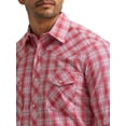thumbnail image 3 of Wrangler® Men's and Big Men's Regular Fit Long Sleeve Western Shirt, Sizes S-5XL, 3 of 4