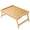 Camel, variant on Bed Tray Table with Folding Legs,Bamboo Breakfast in Bed for TV Table, Laptop Computer Tray,Eating,Snack Tray(White)