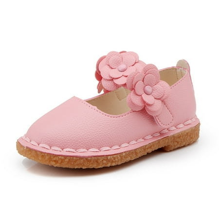 

Toyella Girl princess shoes comfortable baby shoes Pink 30