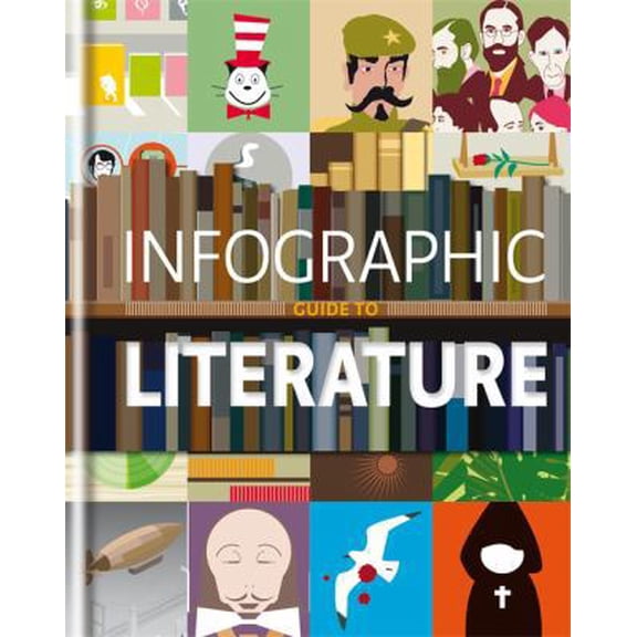 Pre-Owned Infographic Guide to Literature (Hardcover) 1844037878 9781844037872