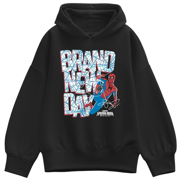 Spider-Man - Web Oversized Fleece Hoodie Sweatshirt