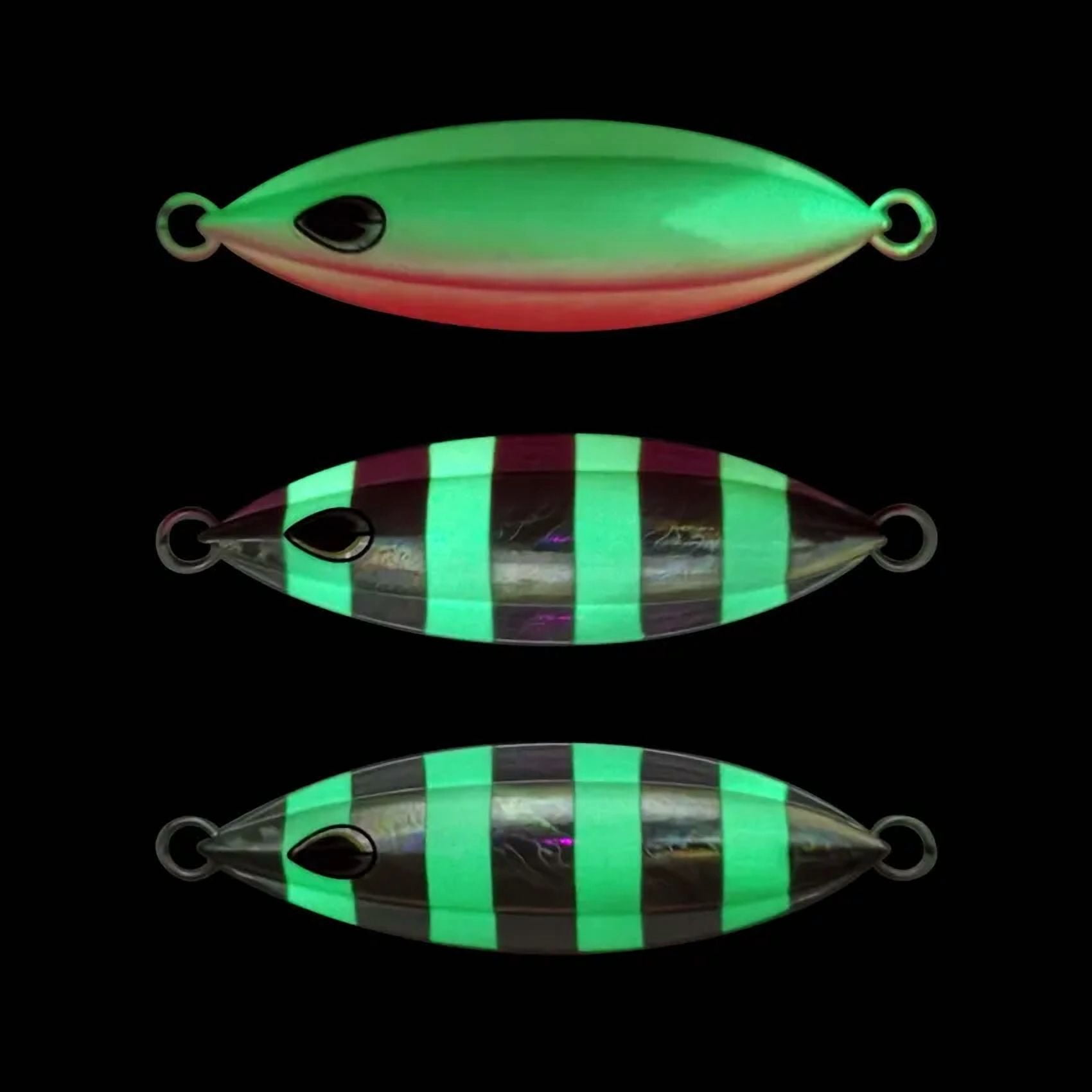 5Pcs/Set Bionic Metal Slow Jig Fishing Lure Sinks Quickly for Tuna and Bass - Available in 40g,60g,80g,100g,150g and 200g Sizes