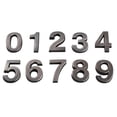 thumbnail image 1 of 10pcs Stereoscopic Plastic Number Modern Plaque Number House Hotel Door Address Digits Sticker Plate Sign(0-9,One for each Number), 1 of 6
