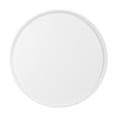 thumbnail image 4 of Kate and Laurel Valdi Modern Round Coffee Table, 26 x 26 x 19, White and Antique Gold, Glam Circle Living Room Table with Geometric Metal Base and Raised Edge Tabletop, 4 of 10