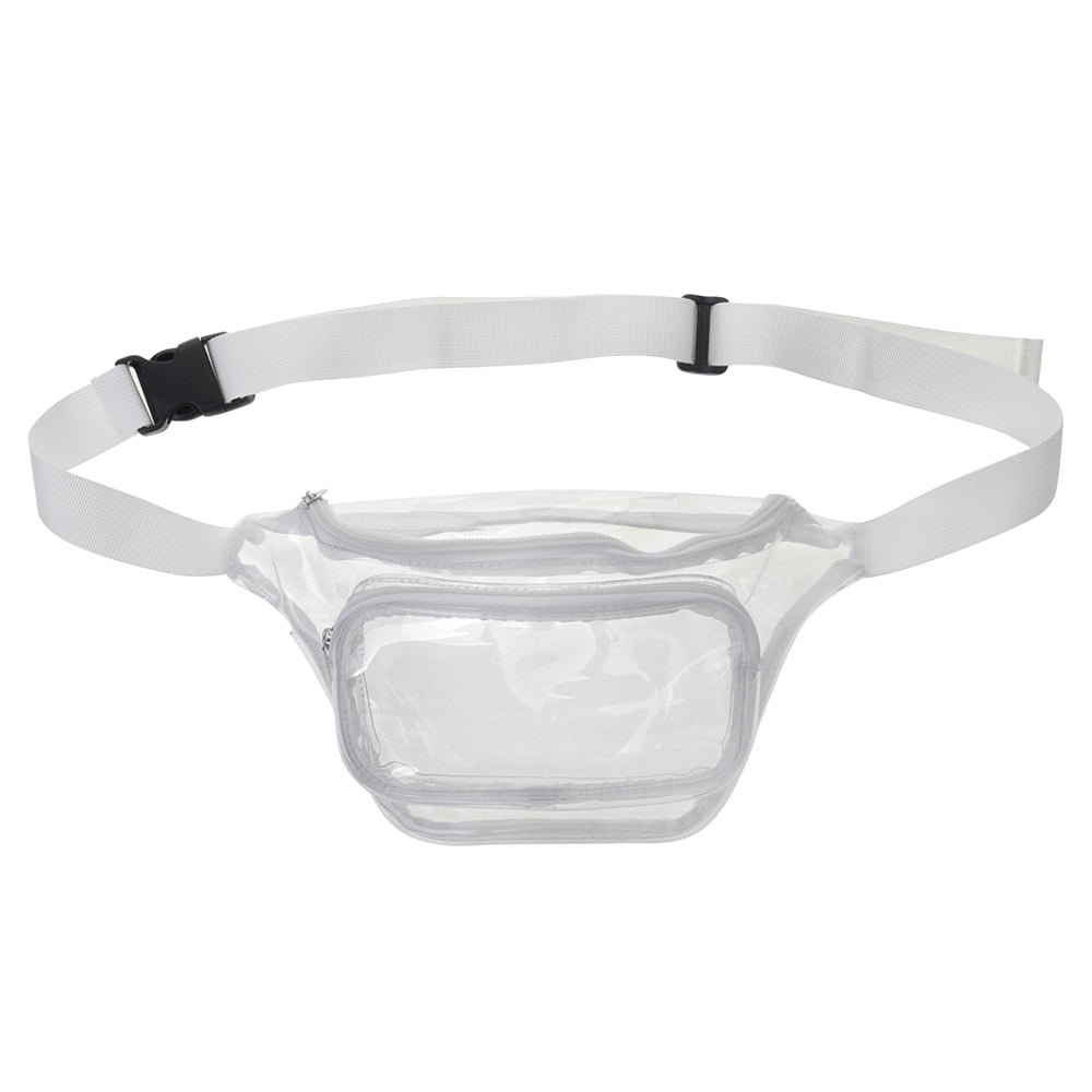 Opromo Clear Transparent Fanny Packs Outdoor Travel Waterproof Pouch Dry Bag