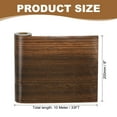 thumbnail image 2 of Uxcell Self Adhesive Wood Grain Repair Tape 33'x 8" for Furniture Ebony, 2 of 7