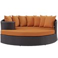 thumbnail image 4 of Modway Convene Outdoor Patio Daybed in Espresso Orange, 4 of 4