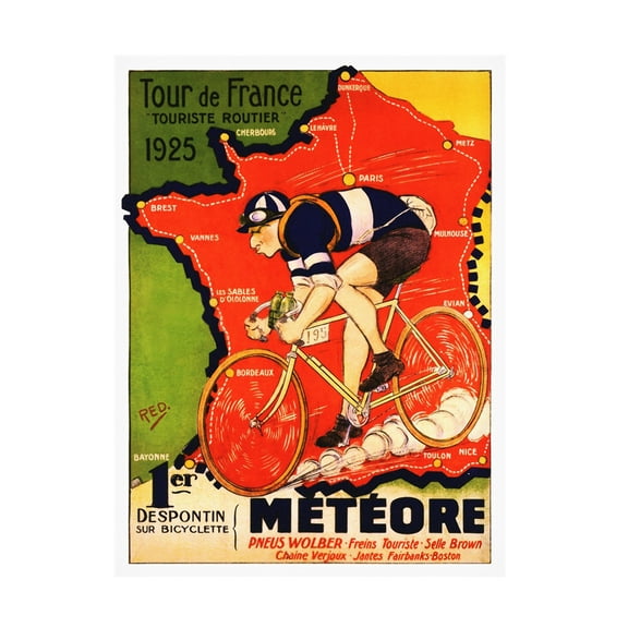 Trademark Fine Art 'Travel 299' Canvas Art by Vintage Lavoie