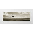 thumbnail image 3 of Alan Hausenflock 18x9 White Modern Wood Framed Wall Art Titled - Cloudy Skies Panel III, 3 of 5