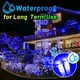 thumbnail image 5 of Luces de Cuerda para Exterior KNONEW 300 LED 30 m Azules Impermeables, 5 of 6