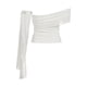 thumbnail image 5 of Camisola con tirantes asimétricos: tejido ligero y transpirable, prenda para primavera/verano, combina con faldas, para ocasiones informales y modernas., 5 of 5