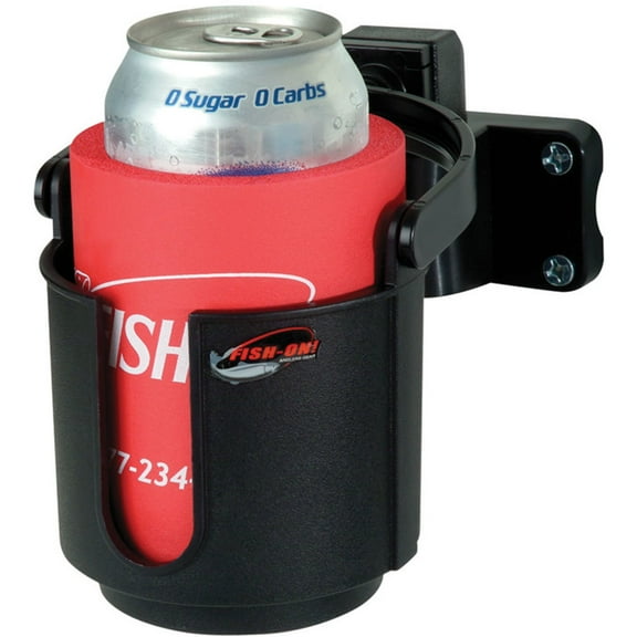 Tempress 2154-9 Fish-On! Cup Holder Rod Mount - Black