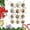Multi-color, variant on Topboutique Christmas Embroidery Kit,Hand Embroidery Christmas Ornaments Kit,Christmas Ornament Kits with DIY Material Package,Christmas Tree Decor, Beginners Sewing Craft Kit for Holiday Decorations