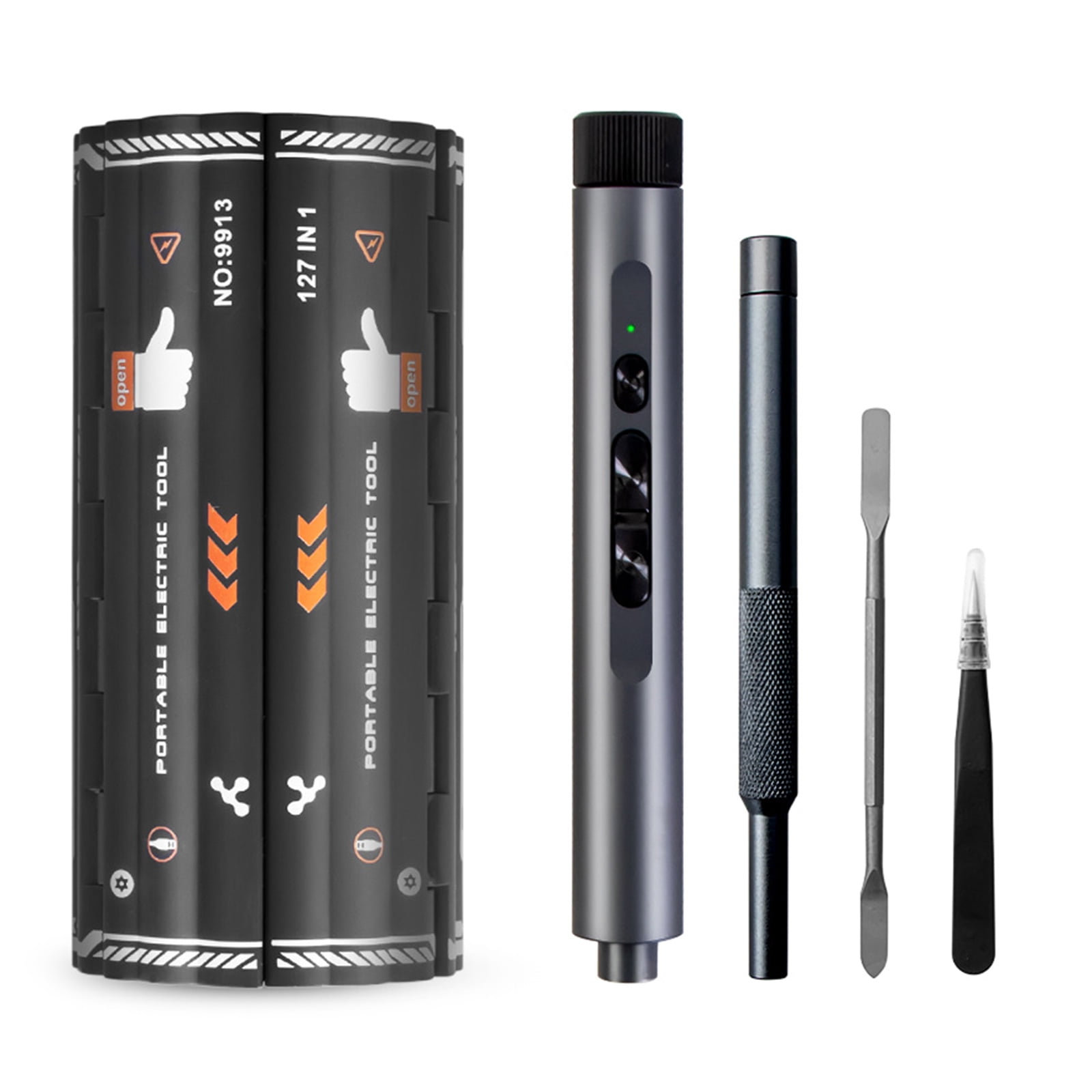 128Pcs Electric Screwdriver Rechargeable Tool For Professional Technicians Home Improvement And Office Equipment Fixing