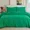 Emerald Green, variant on Huba Homes Elegant Comfort 4-Piece Cotton Flannel Sheet Set - 100% Turkish Cotton queen BLACK