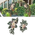thumbnail image 1 of 2 piezas artificiales, girasoles, exhibición de plantas falsas para en casa Opción 3C Colcomx Flores de arco de boda, 1 of 7