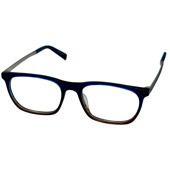 John Varvatos Eyeglass Frames V406 Navy Gradient Silver 53 mm