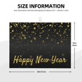 thumbnail image 2 of Fotbe Happy New Year Alfombrilla de Secado para Cocina con Estampado, 18x24 Pulgadas, 2 of 7
