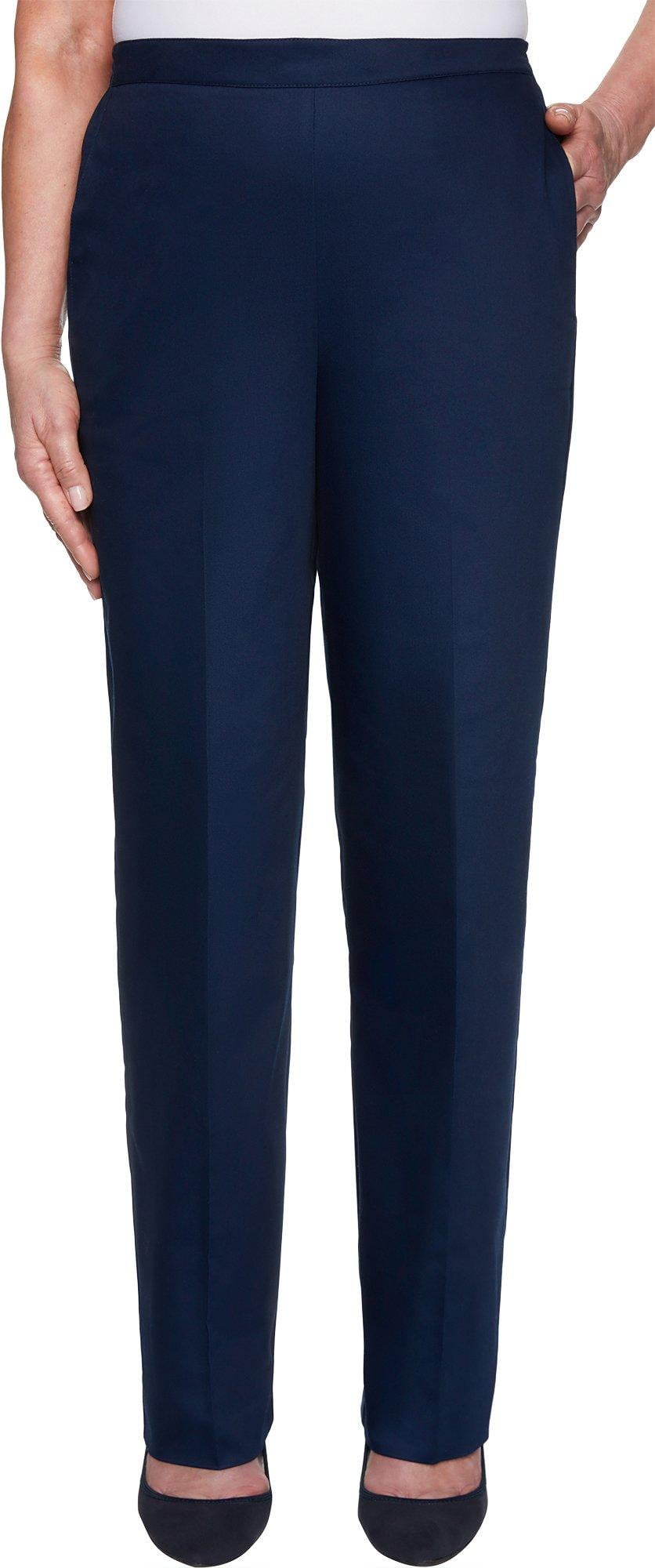alfred dunner petite pull on pants