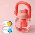 thumbnail image 1 of Botella de agua de plástico esmerilado de gran capacidad de 850ml | Taza de pajita a prueba de fugas | Diseño duradero y antideslizante | Fácil de limpiar | Fitness de viaje al aire libre | Alta, 1 of 8