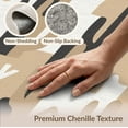 thumbnail image 6 of ODIKA 8'x10' Washable Area Rug Non-Shedding, Easy Care, Beige Ivory Tone Simplified Forms Field Arrangement Abstract for King Size Bedroom Under Bed, Master Suite, 6 of 7
