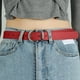 thumbnail image 2 of Cinturones Prolriy para mujer, cinturones de cuero para jeans, vestidos, moda, hebilla dorada, cinturón para mujer, cinturón rojo para mujer, 2 of 4
