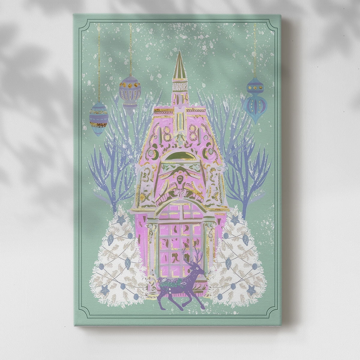 Winter Holidays I- Gallery Wrapped Canvas