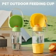thumbnail image 5 of BQBQERT 550ml Dog Water Bottle Go out Dog Walking Travel Bottle Dog Water LeakProof Dog Water Drink Bottle Water Container, 5 of 14