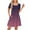 Pink, variant on Summer Dresses for Women 2025, Fashion Women's Printing Sexy Square Neck Short Sleeve Pockets Dresses Casual Comfortable All Occasio(Blue,S)