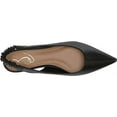 thumbnail image 5 of Sam Edelman Whitney Black Slip On Slingback Strap Pointed Toe Fashion Flat Shoes (Black, 10), 5 of 6