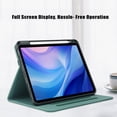 thumbnail image 7 of GSFY Case for 2024 iPad Air 11 Inch 6th Gen (M2), Smart Premium PU Leather Stand Protective Shell Auto Sleep Wake for iPad Air 11 6th/ iPad Air 10.9 4th & 5th/ iPad Pro 11 (2018-2022), QC Green, 7 of 7