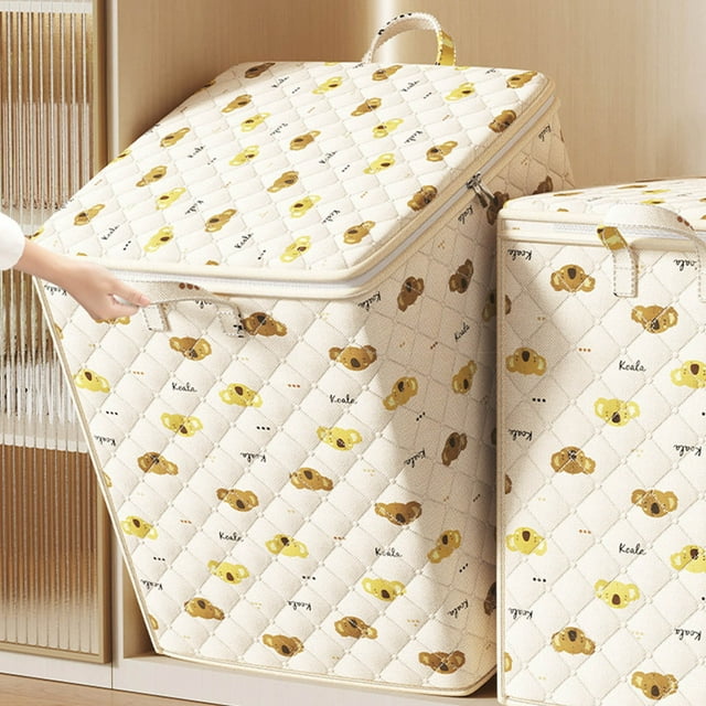 Sacs de Rangement pour Vêtements en Non-Tissé Gaufré Sac de Rangement pour Vêtements et Couettes Sac de Rangement pour Vêtements Sac de Tri Grande Capacité pour Déménagement Sacs de Rangement pour Vêtements