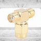 thumbnail image 4 of 5pcs SMA Male to Dual SMA Female 50 Ohm Gold Plated Brass Adapter Standard Polarity, 4 of 4