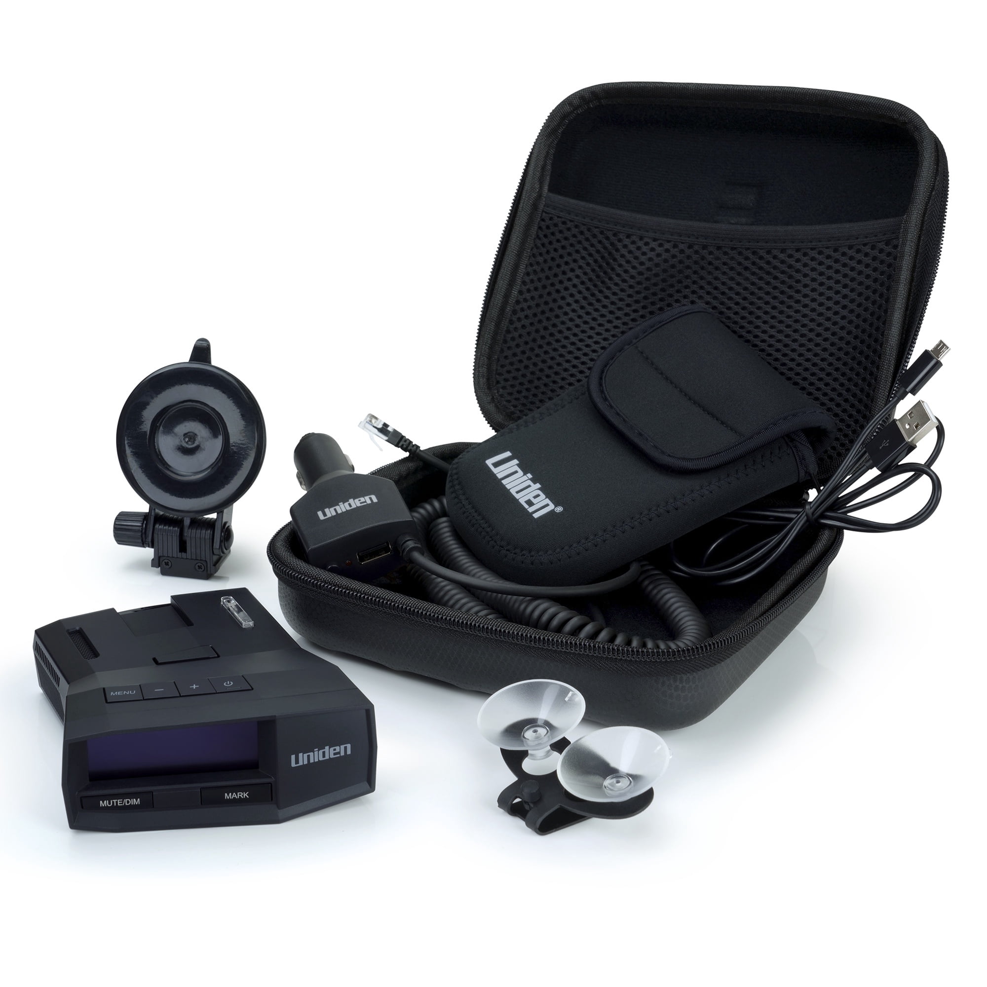 Uniden R8 Extreme Long-Range Laser/Radar Detector 360° Directional Arrows, Bluetooth, GPS