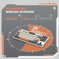 thumbnail image 2 of ZIYOULANG K87 Gaming Mechanical Keyboard RGB, TKL 87 Keys Hot-Swappable Wireless/Bluetooth/Wired, 2 of 13