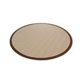 thumbnail image 5 of Unique Loom Outdoor Border Collection Area Rug - Frame (7' 10" Round Brown/Ivory), 5 of 9
