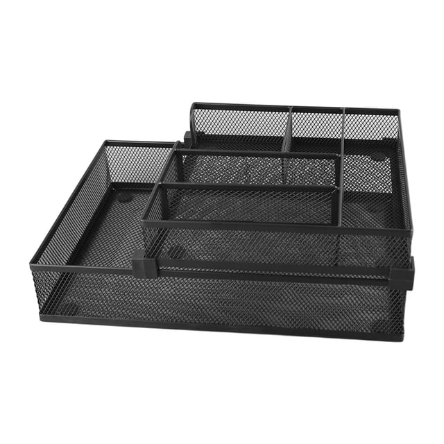 Paper Tray Organizer, Detachable Double Layer Paper Storage Tray for Office for Classroom
