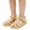 Gold, variant on Abomasnow Girl's Gradient Closed Toe Fisherman Sandals Adjustable Square Buckle Ankle Strap Waterproof Summer Water Shoes for Beach Pool Daily Outdoor Play