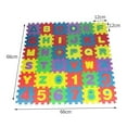 thumbnail image 4 of 36pcs/Set Letters Numerals Puzzle Pad Kids Rug Soft Floor Play Mat Toys, 4 of 4