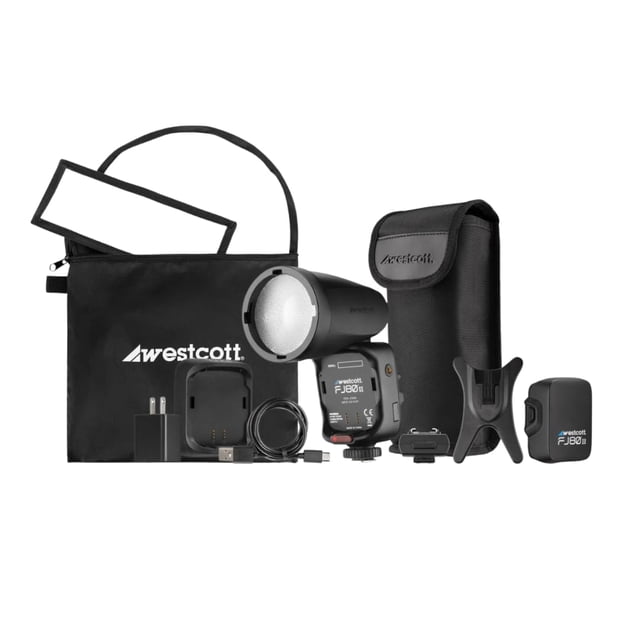 Flash Westcott FJ80 II M de 80 Ws con pantalla táctil inalámbrica