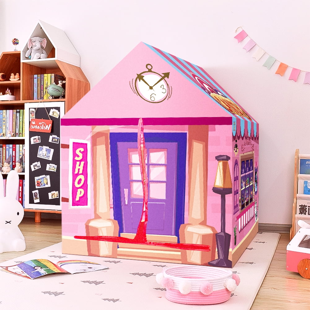 Kepooman Play Tent for Kids, Indoor Playhouse Tents with Lifelike House